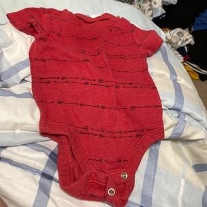 Red arrow onsie